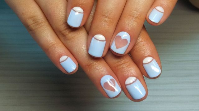 Необычный маникюр для коротких ногтей Необычный маникюр для коротких ногтей