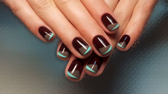 Необычный маникюр для коротких ногтей Необычный маникюр для коротких ногтей